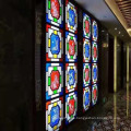 china  cheaper  decorative  stained glass  for window and door glass